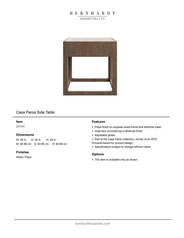 A.F GREAT ROOM 边几 家具型录 第 10 页