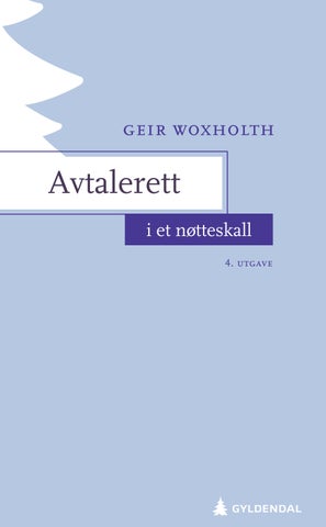 Avtalerett i et nøtteskall