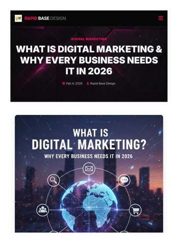 What Is Digital Marketing & Why Every Business Needs It in 2026