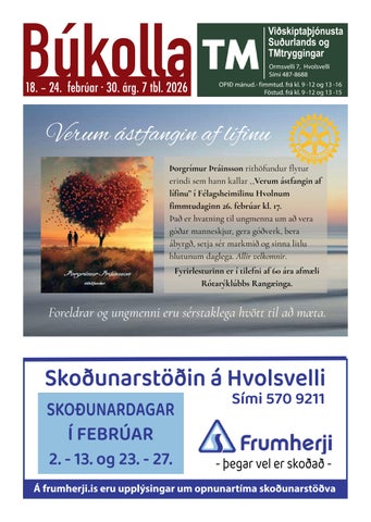 Búkolla 18.–24. febrúar 2026