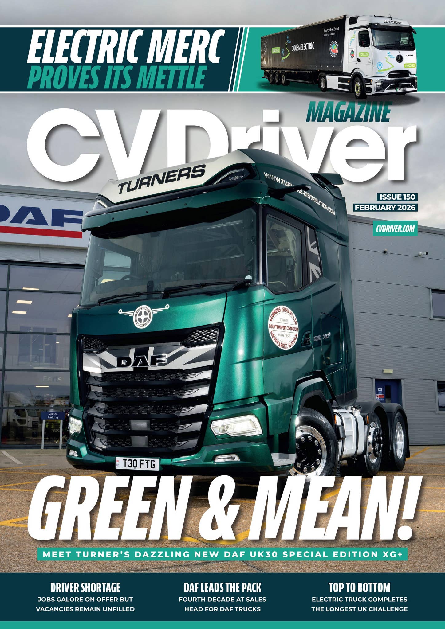 CV Driver Magazine Issue 150 February 2026 by CVMP - Issuu