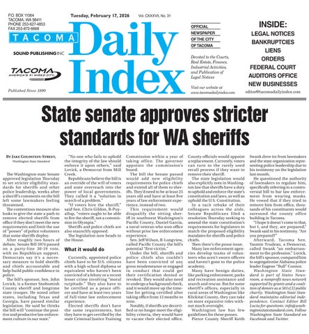 Tacoma Daily Index, February 17, 2026