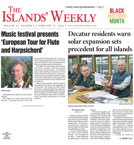 Islands' Weekly - Latest Issue