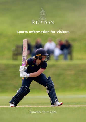 Sports Information for Visitors