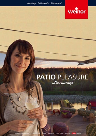 Brochure Weinor Patio Pleasure