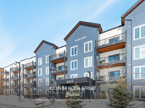 #207-54 Koda Street, Barrie