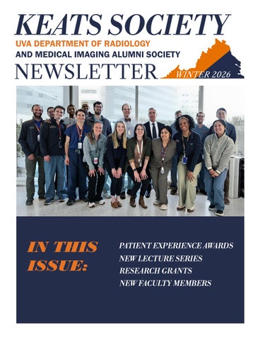 Keats Newsletter, Winter 2026