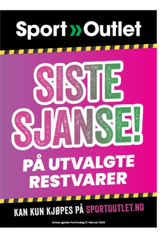 Sport Outlet - Siste sjanse