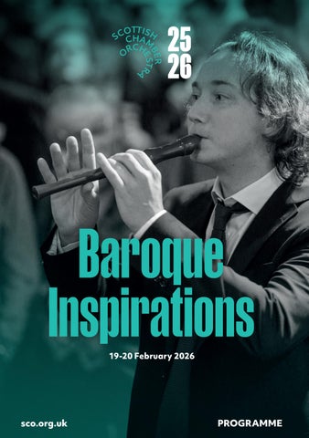 Baroque Inspirations – Season 25/26 – Programme note
