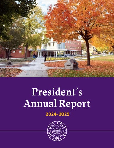 Goshen College Annual Report 2024-25
