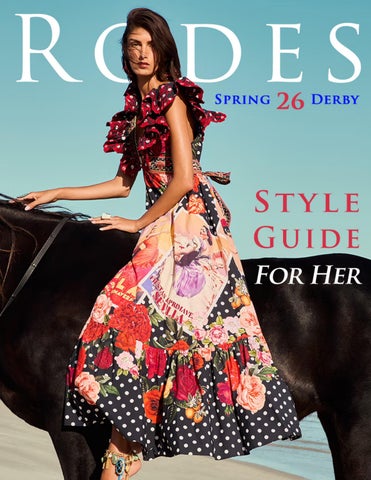 Rodes For Her Spring-Derby 2026 Look Book