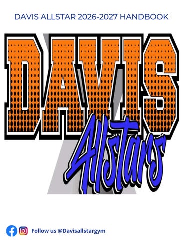 DAVIS ALLSTAR 2026-2027 HANDBOOK