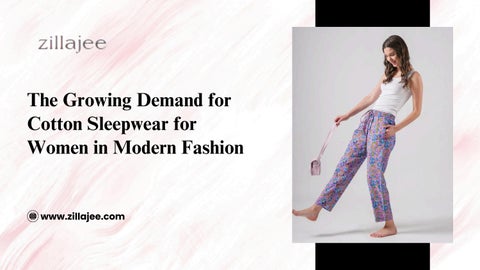 Premium Cotton Sleepwear for Women Crafted for Relaxed Evenings