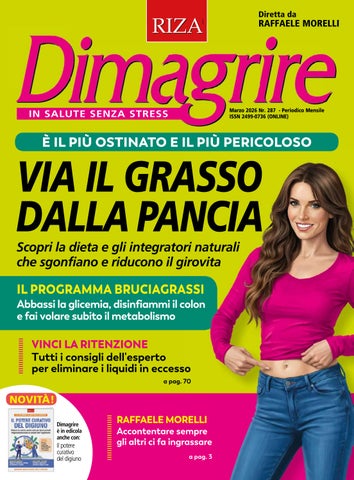Anteprima Dimagrire Marzo 2026