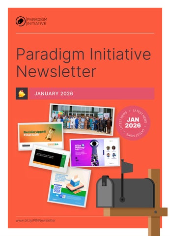 Paradigm Initiative - January 2026 Newsletter
