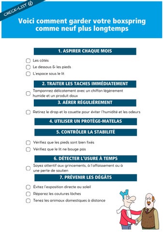 FR - comment garder votre boxspring comme neuf