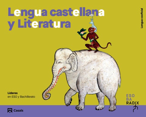 Catálogo Lengua castellana y Literatura cooficial Radix