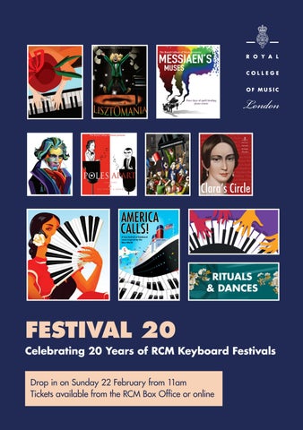RCM Keyboard Festival 2026 programme
