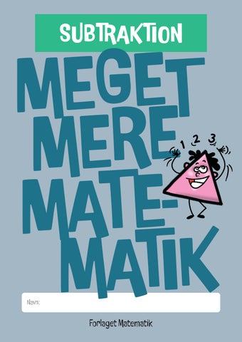 Uddrag fra "Subtraktion" MMM