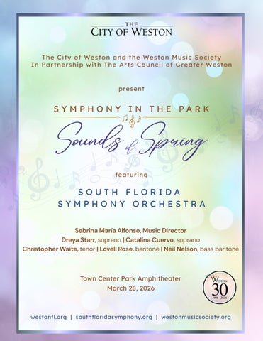 Symphony in the Park: Sounds of Spring 2026 Program
