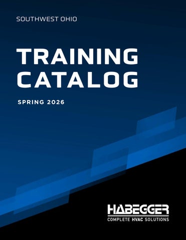 SWO - 2026 Spring Training Catalog