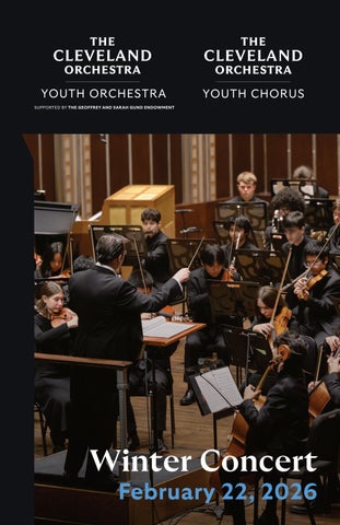 The Cleveland Orchestra Youth Orchestra Winter Concert