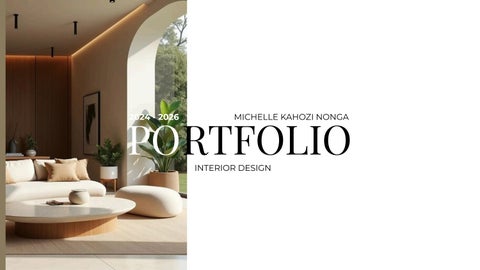 Michelle Kahozi Nonga's Portfolio 