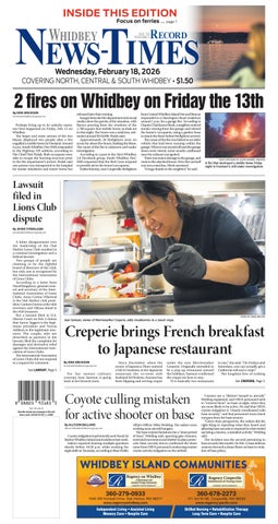 South Whidbey Record - Latest Issue