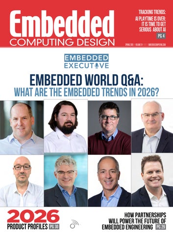 Embedded Computing Design Spring 2026 with Embedded World Profiles