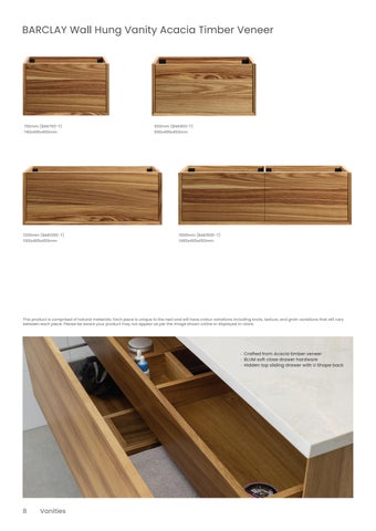 Highgrove Bathrooms 家具目录 March 2026 第 8 页