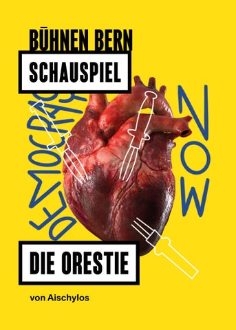 Programmheft-Vorschau: Die Orestie