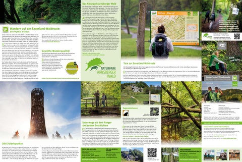 Sauerland-Waldroute Übersichtskarte