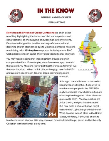 IN THE KNOW February 2026 