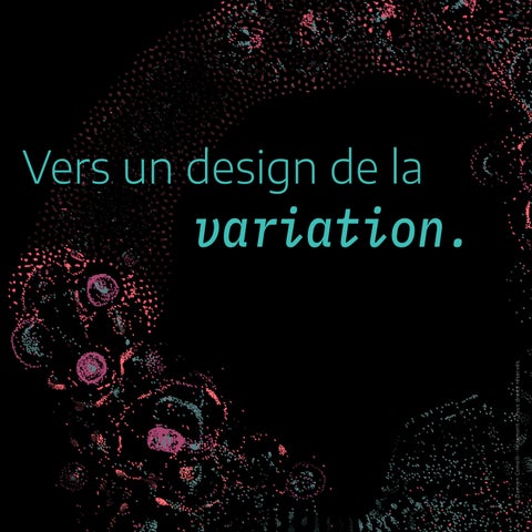 Toward a design of variation - 1.6