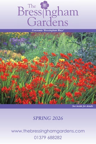 Bressingham Gardens Spring 2026 Brochure