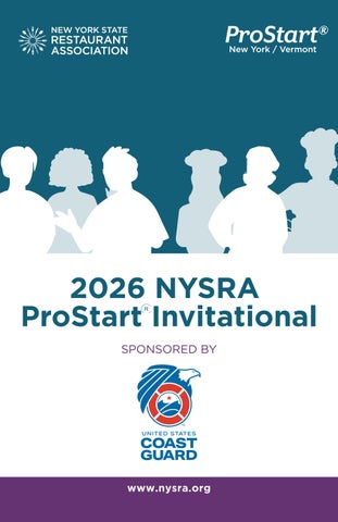 2026 NYSRA ProStart Invitational Program 