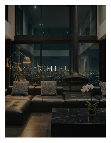 CHIFU – Luxury Seating Collection 2026 | Sofas, Armchairs & Chairs