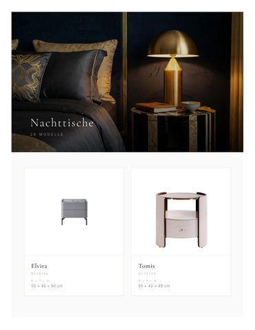 CHIFU – Luxury Storage & Nightstands Collection 2026