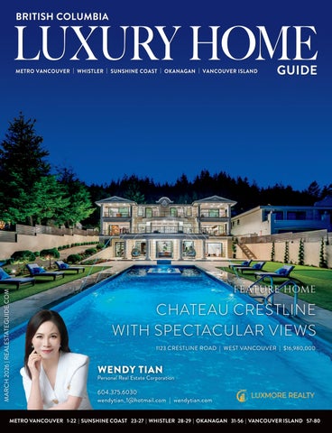 March 2026 BC Luxury Home Guide
