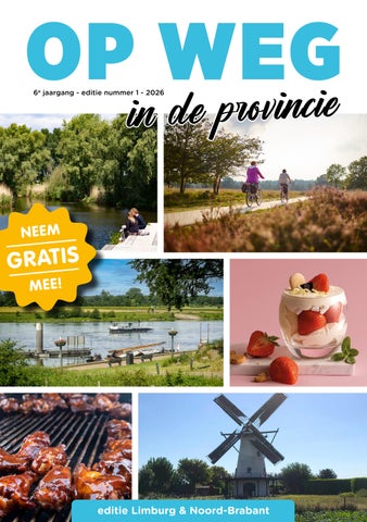 Op weg in de Provincie, editie Limburg & Noord-Brabant 2026