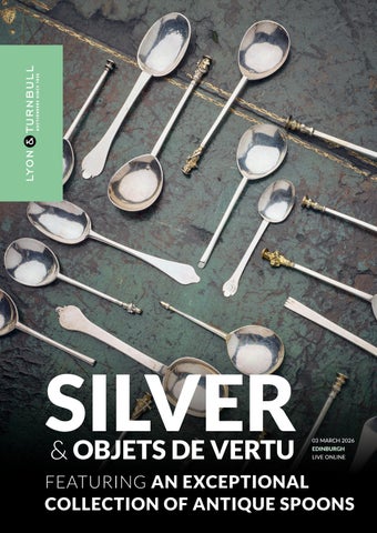 ANTIQUE SPOON COLLECTION from Silver & Objets de Vertu Auction 03 March 2026
