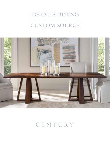 Details Custom Dining Brochure