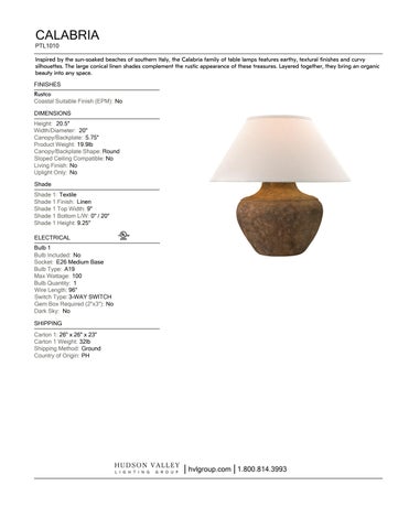 marissajanamagginetti.com A.F GREAT ROOM 桌 LAMPS 型录 第 11 页
