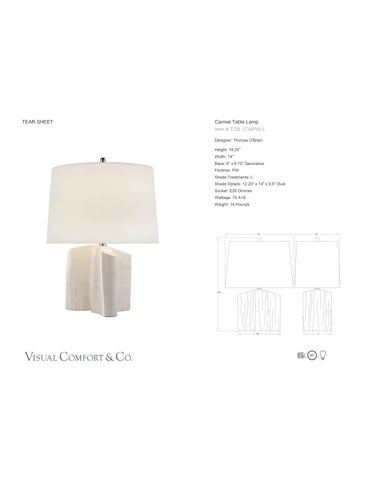 marissajanamagginetti.com A.F GREAT ROOM 桌 LAMPS 型录 第 17 页