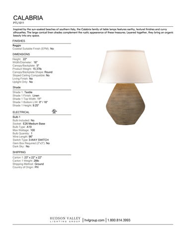marissajanamagginetti.com A.F GREAT ROOM 桌 LAMPS 型录 第 7 页