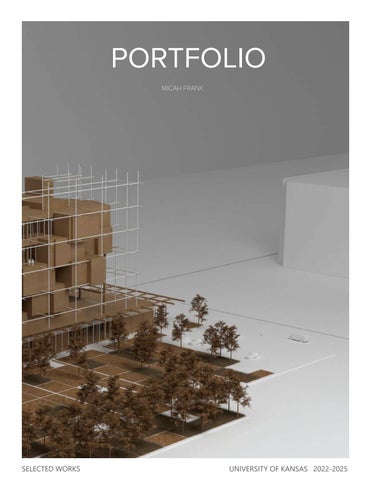 Micah Frank Architecture Portfolio Fourth Year