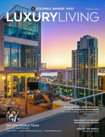 Nelson Riddle Team | Luxury Living, February 2026