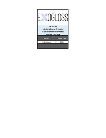 Combined rate sheets by connexvsc - Issuu
