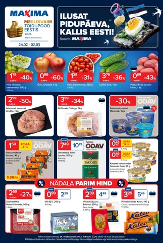 Maxima kliendileht 24.02-02.03