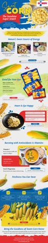 Sweet Corn: The Sunshine Super Snack